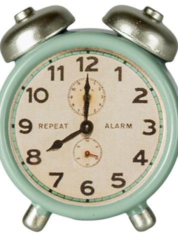 Maileg Mouse Alarm Clock - Mint