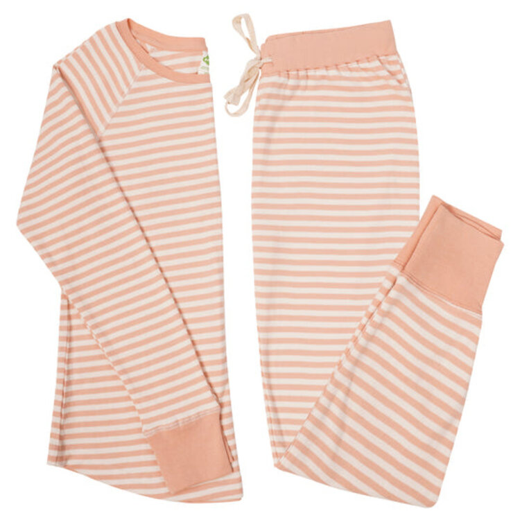 Parade Organic Cotton Women's Striped PJ Set
