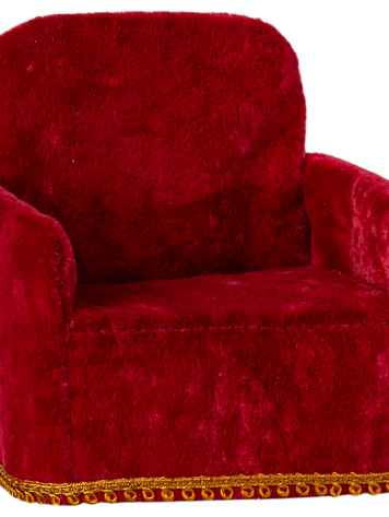 Maileg Folding Chair, Mouse - Red