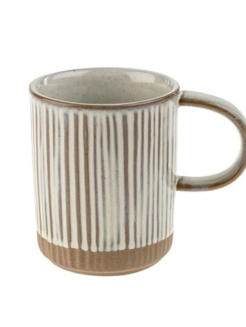 Indaba Luca Crafted Mug - Stripe