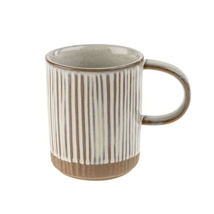 Indaba Luca Crafted Mug - Stripe