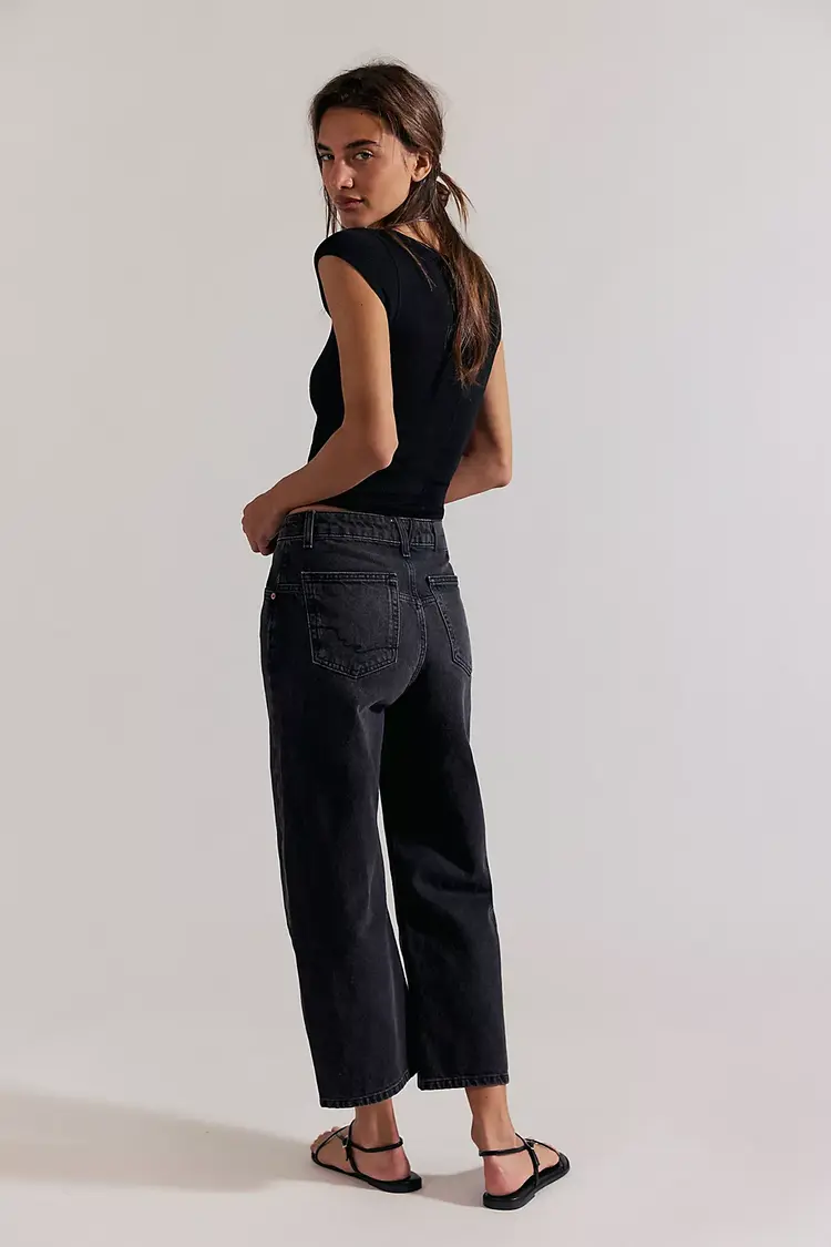 Free People We The Free Deep Trance Dropped Boyfriend Jeans