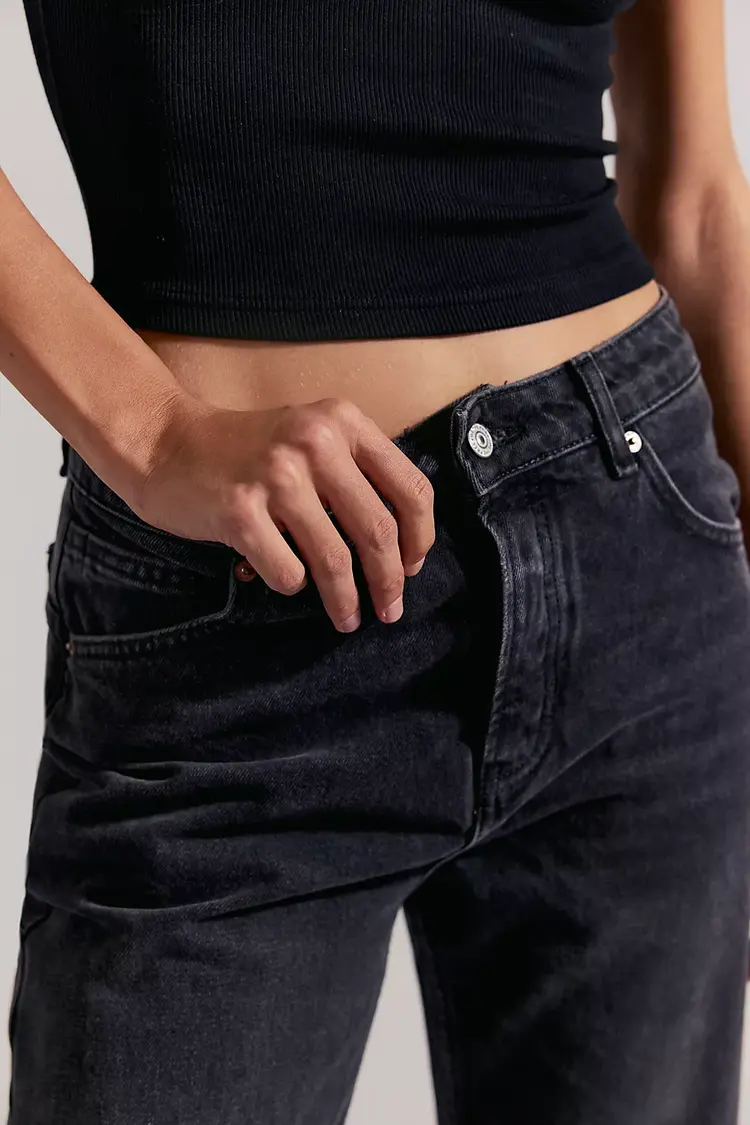 Free People We The Free Deep Trance Dropped Boyfriend Jeans