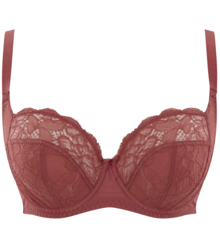 Panache Imogen Balconnet Underwire Bra (10161),30H,Mauve Pink at