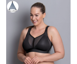 Anita Belvedere 5887 Non-Wired Comfort Bra - 3-Section Cup Support Bra For Women (Powder Peach, 46E)