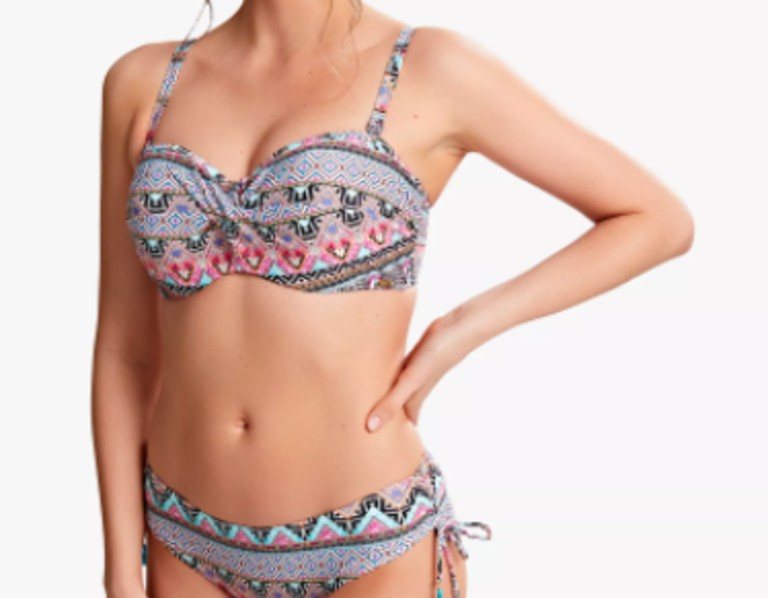 Panache SW1813 Electric Boho Twist Bandeau Bikini