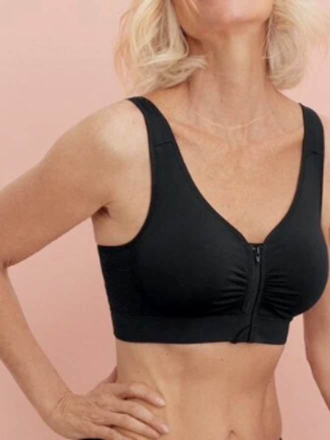 Lace Mastectomy Breast Insert Pocket Bra Breast Cancer Underwear Front  Buckle Cancer Vest Breast Postopera SV