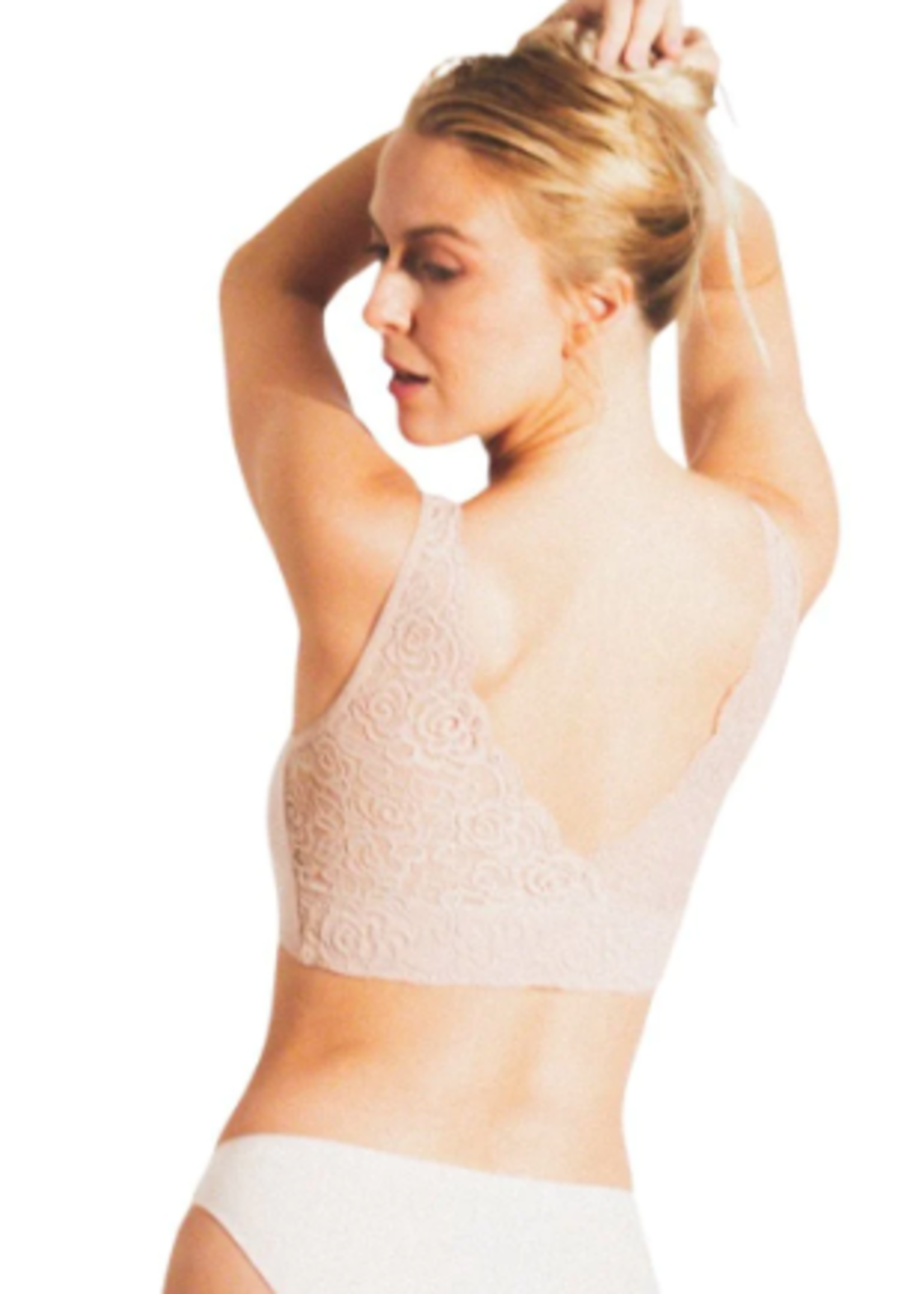 BraBar BB-114 Soft V Lace Bralette