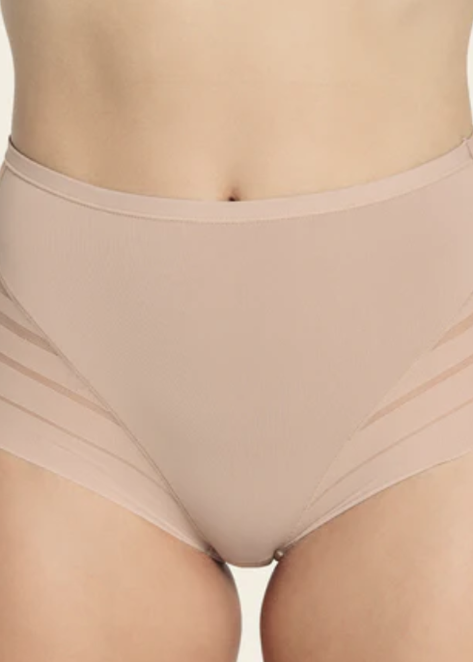 Leonisa 012903 Lace Stripe Shaper Panty NO LINES