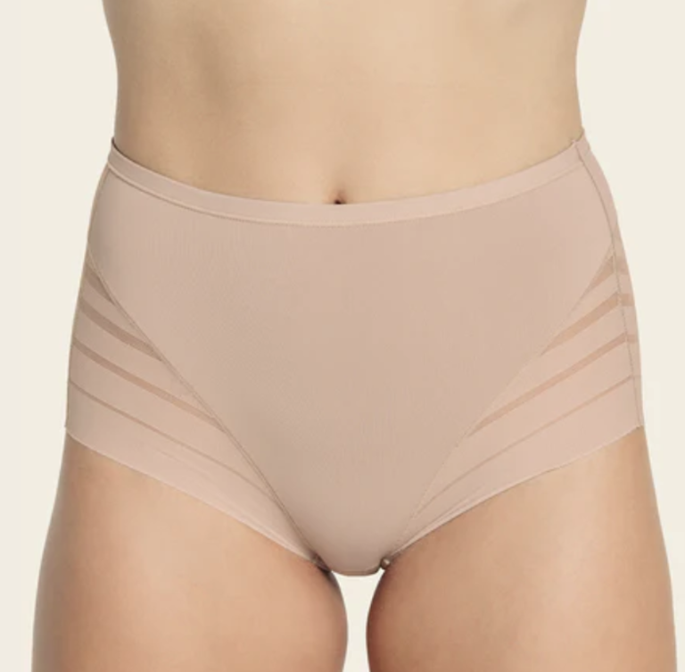 Leonisa 012903 Lace Stripe Shaper Panty NO LINES