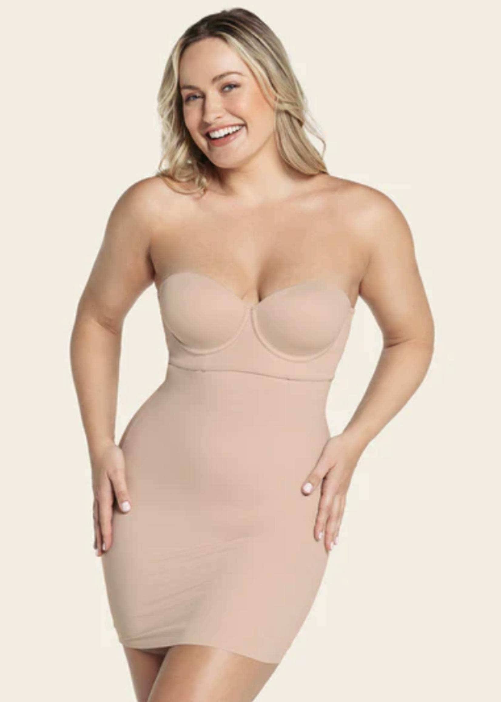Leonisa 015803 Sculpting Skort Slip Seamless