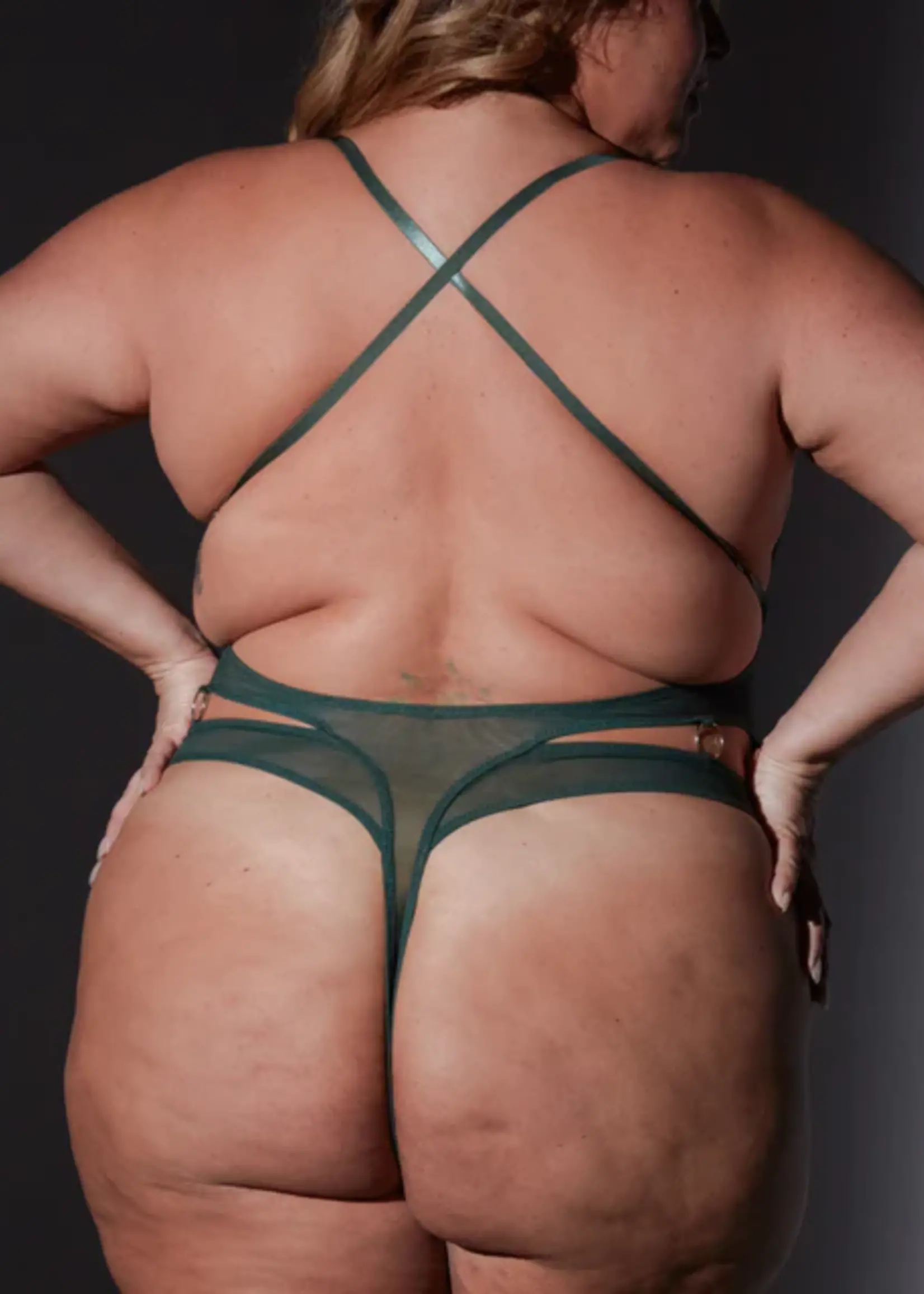 Thistle and Spire P51412 Cyrene Plunge Bodysuit