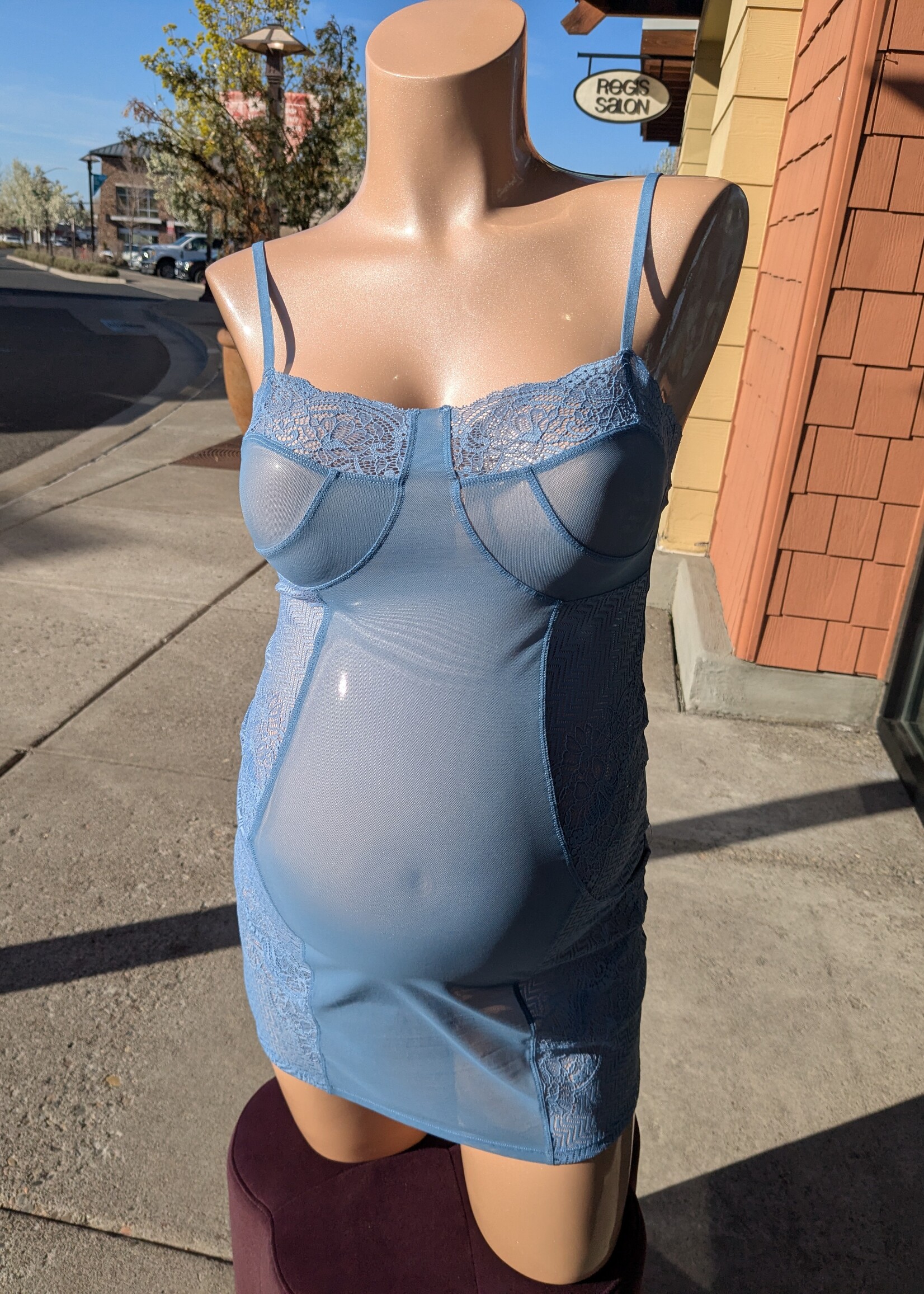 Samantha Chang SC4221122 Flaunt Corset Slip Solid