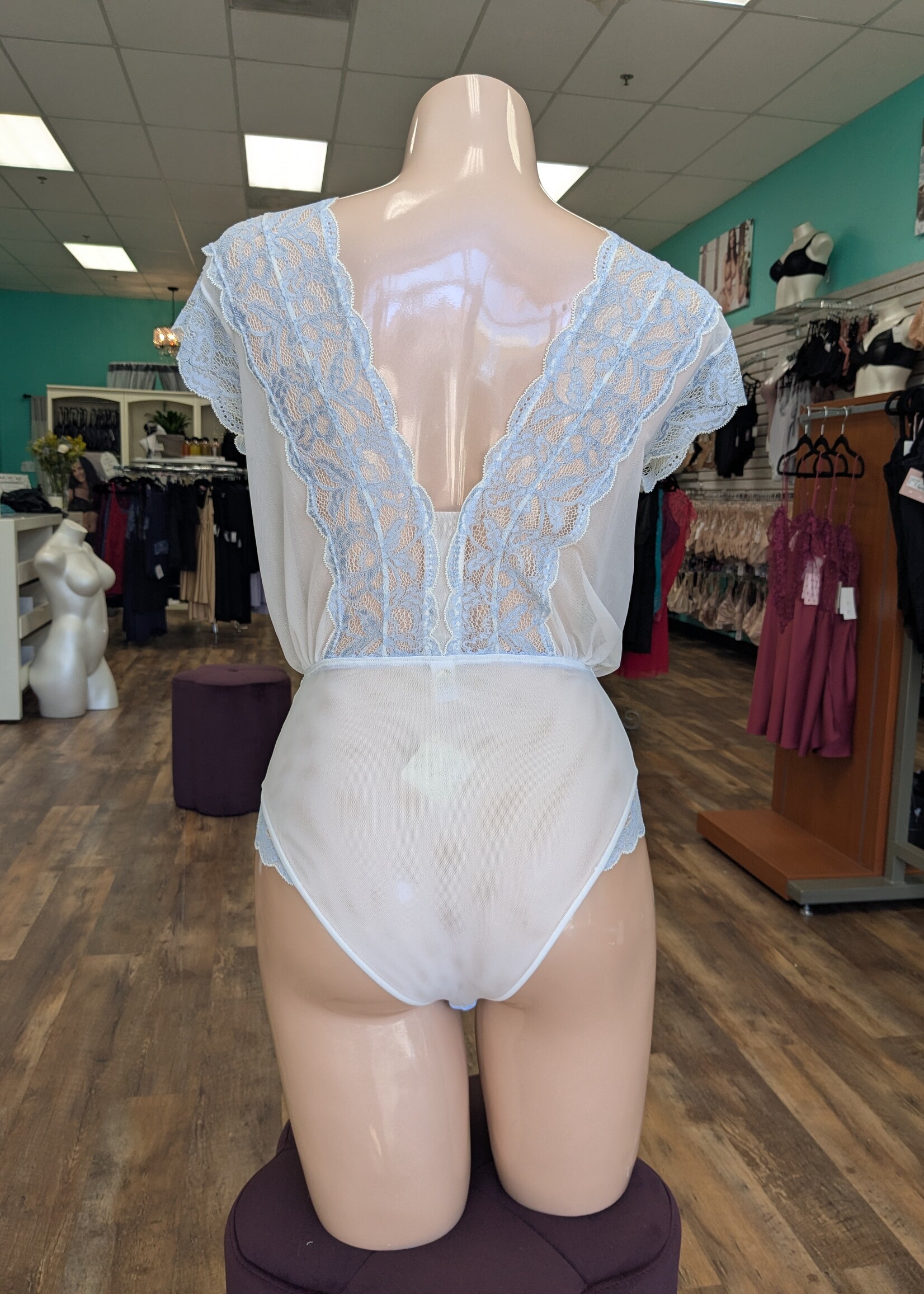 Clo 4070 Fortuna V-Neck Bodysuit