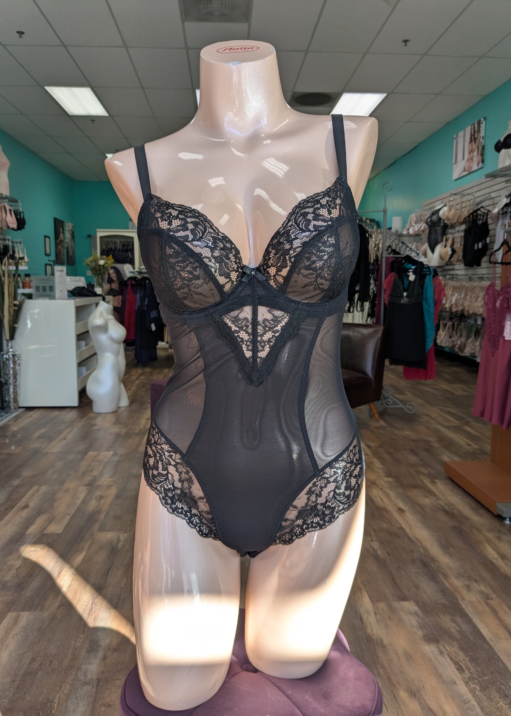 Panache 9398 Ana Plunge Body Suit