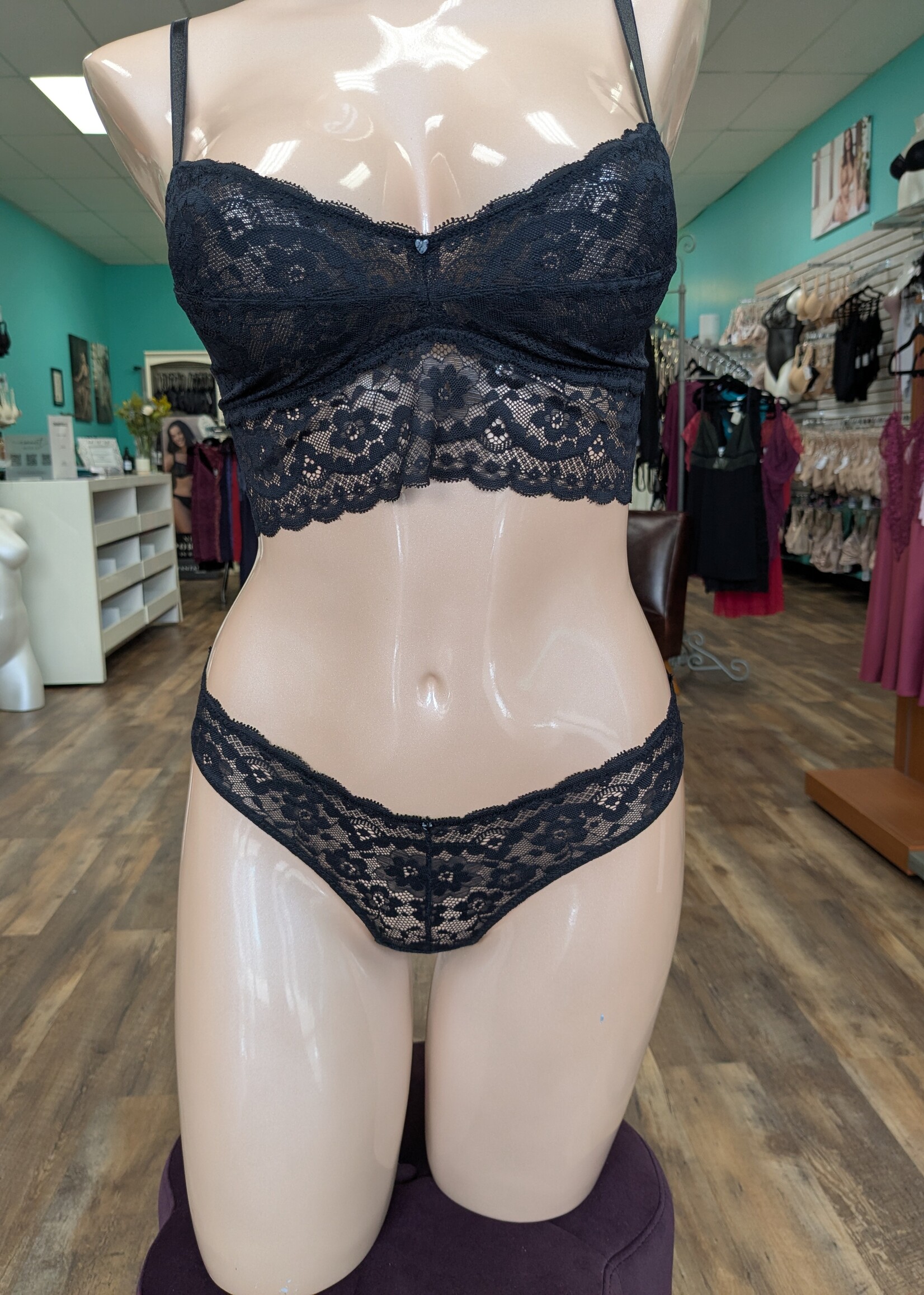 Clo CA28 Caolin Long Bra with Corset Back