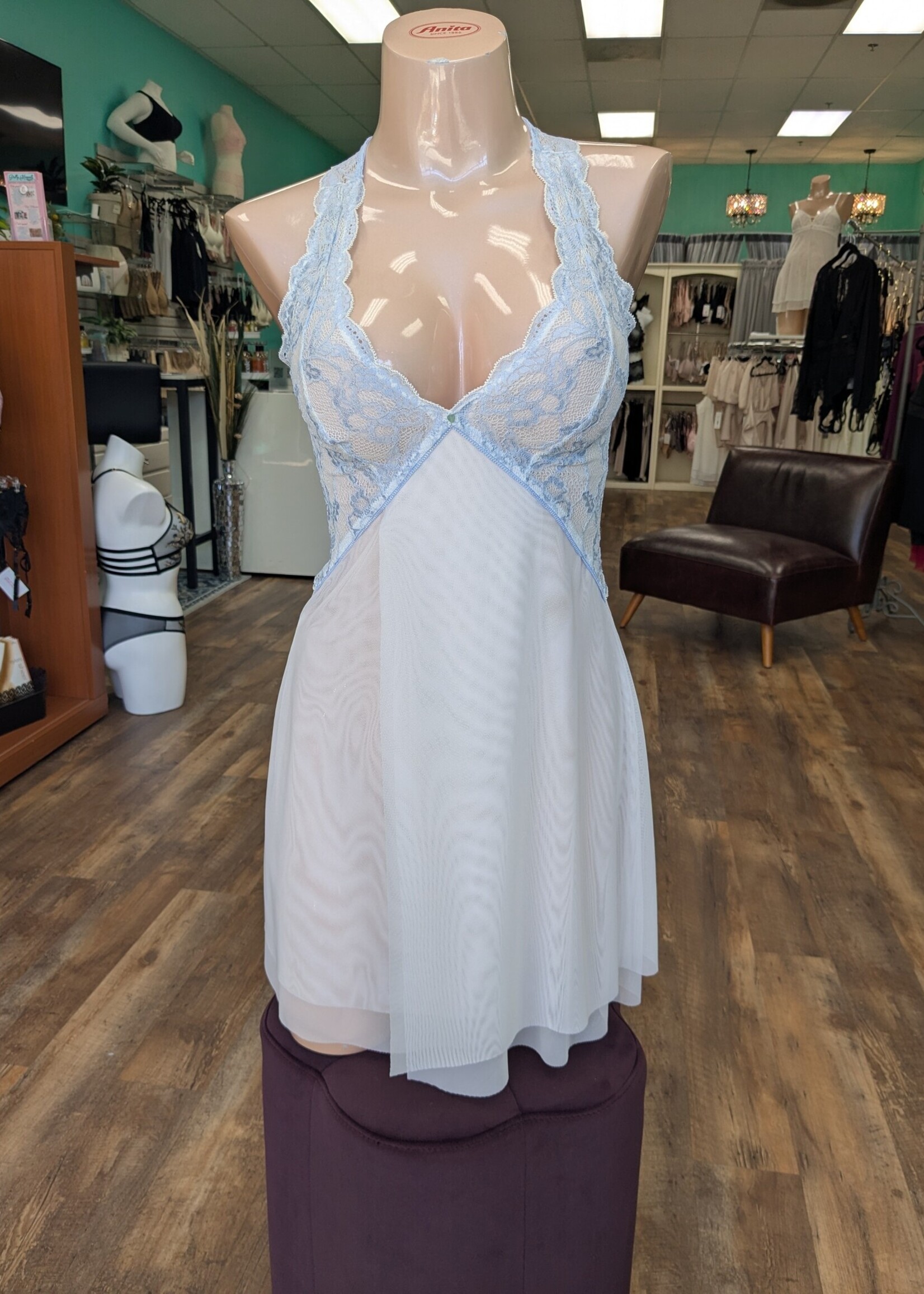 Clo 4450 Fortuna Racer Back Mesh Chemise Seasonal Colors