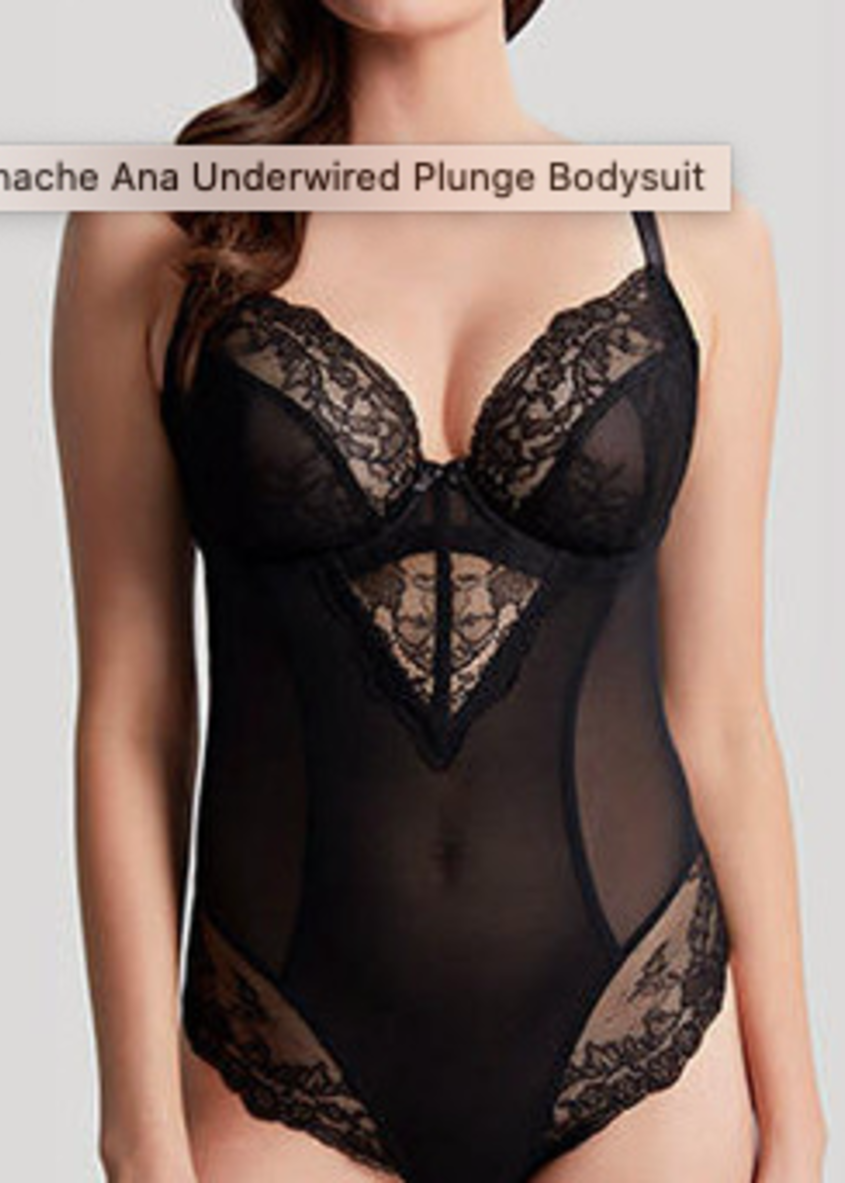 Panache 9398 Ana Plunge Body Suit