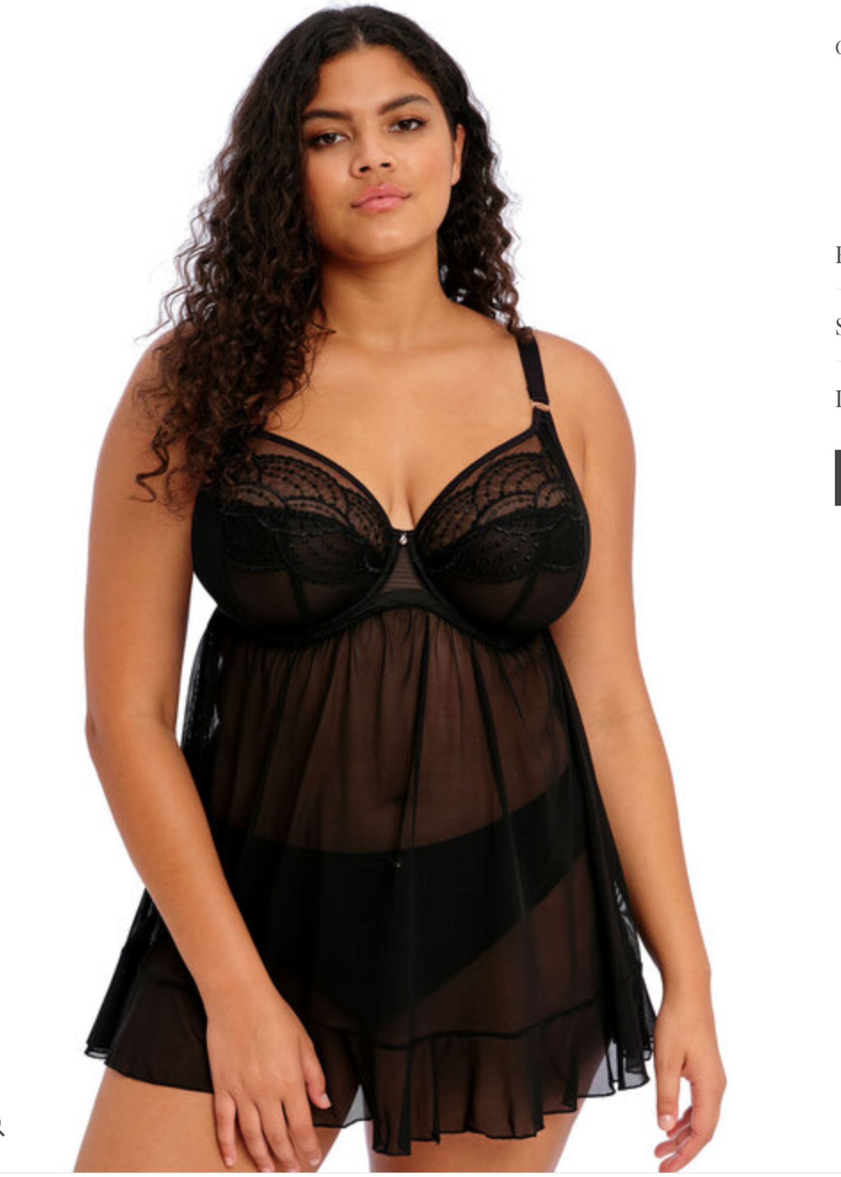 Fantasie Freya Elomi EL4551 Priya UW BabyDoll