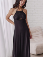 Fleur't 6053 High Neck Gown