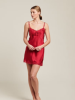 GBS303 Silk Pintuck Chemise