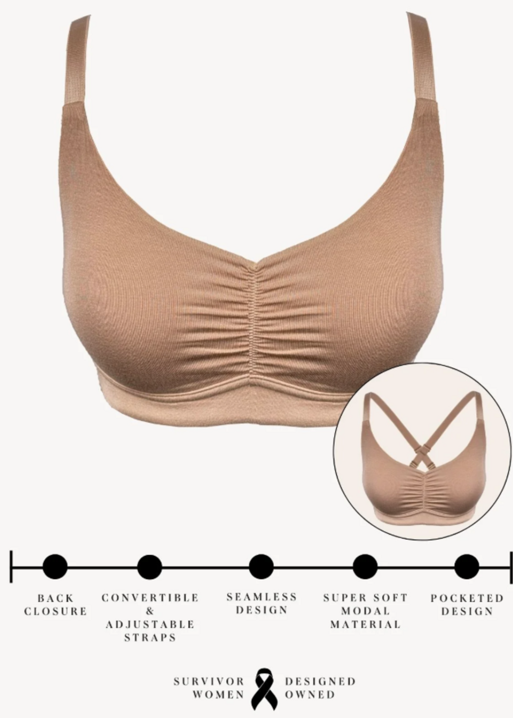 Anaono Monica Pocketed Mastectomy bra  In-store stock only