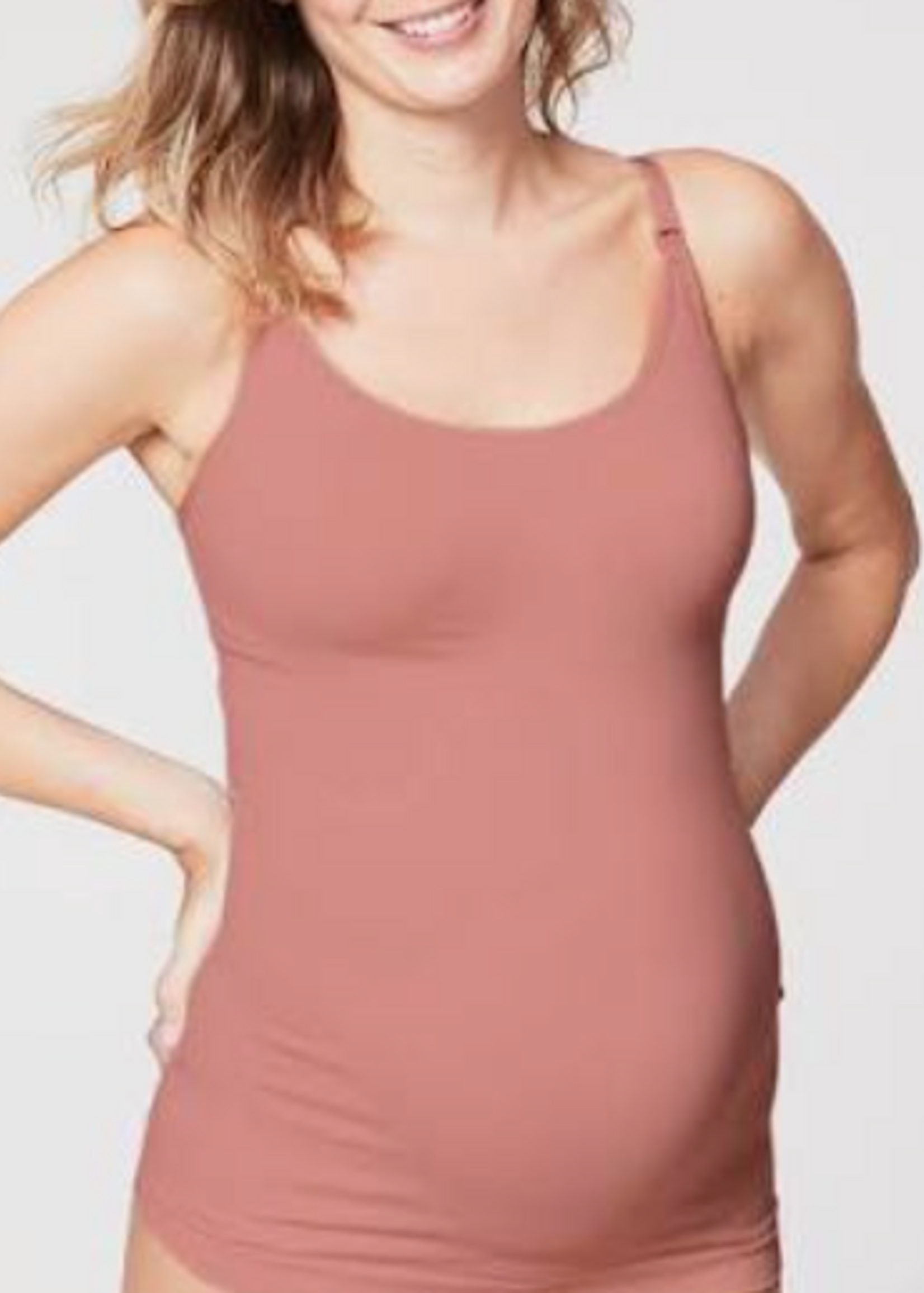 Cake Maternity 40-8000 Toffee Nursing Tank