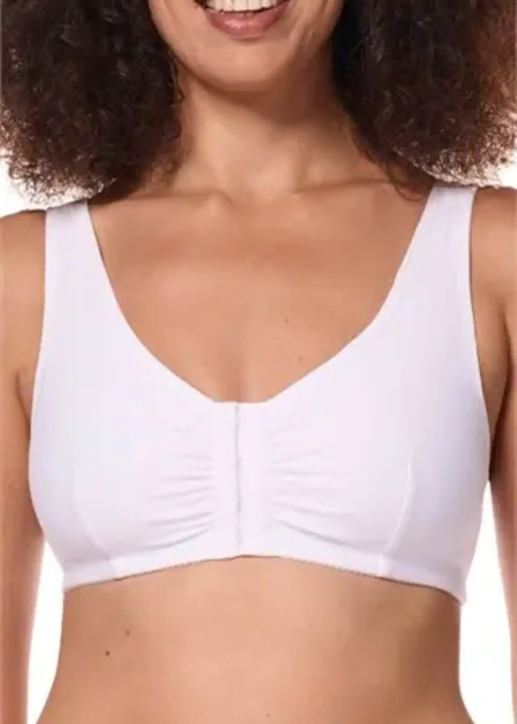 AMOENA Frances Mastectomy Front Close Pocket Bra In-store Only
