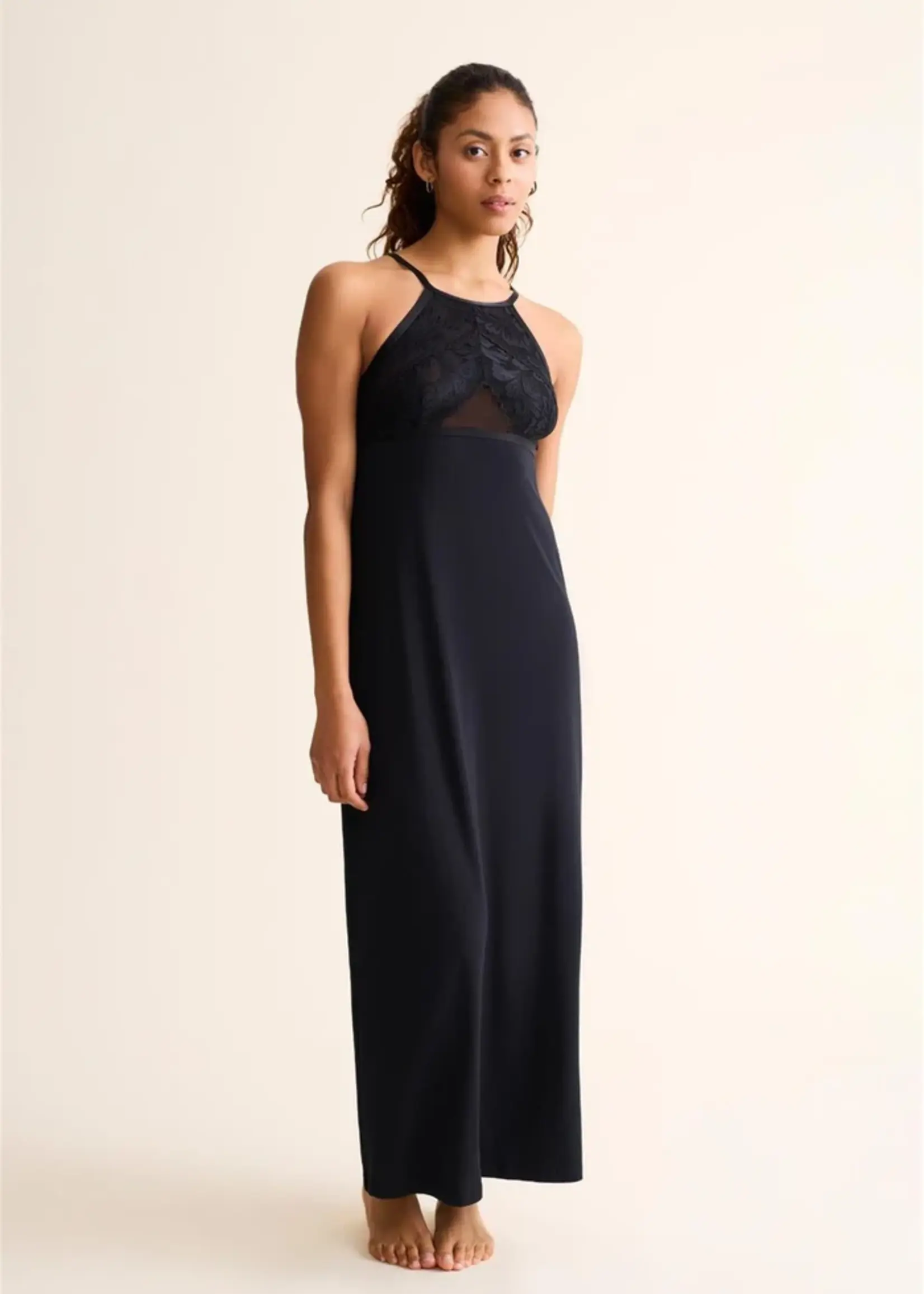 Fleur't 6053 High Neck Gown