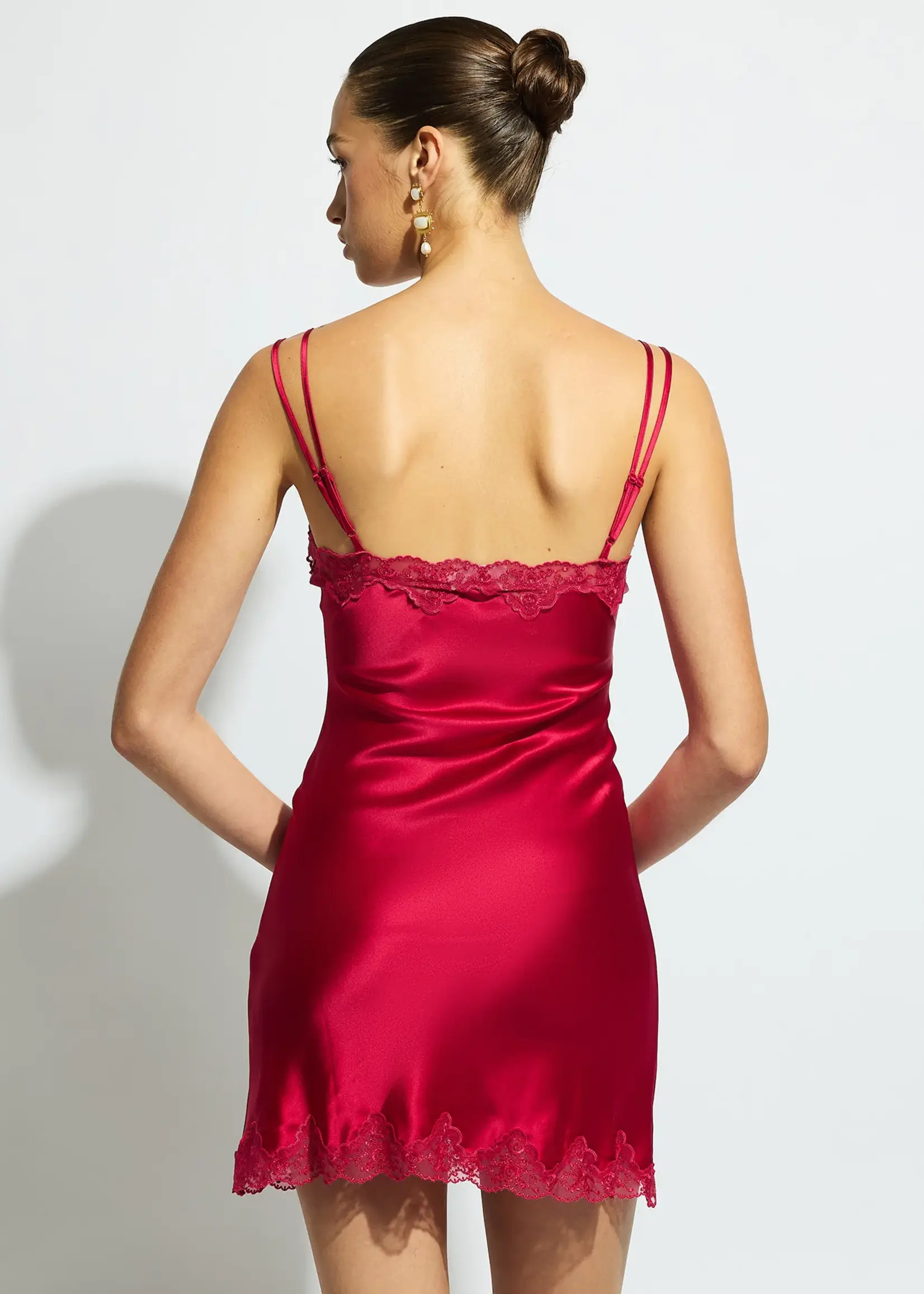 Ginia GBS303 Silk Pintuck Chemise