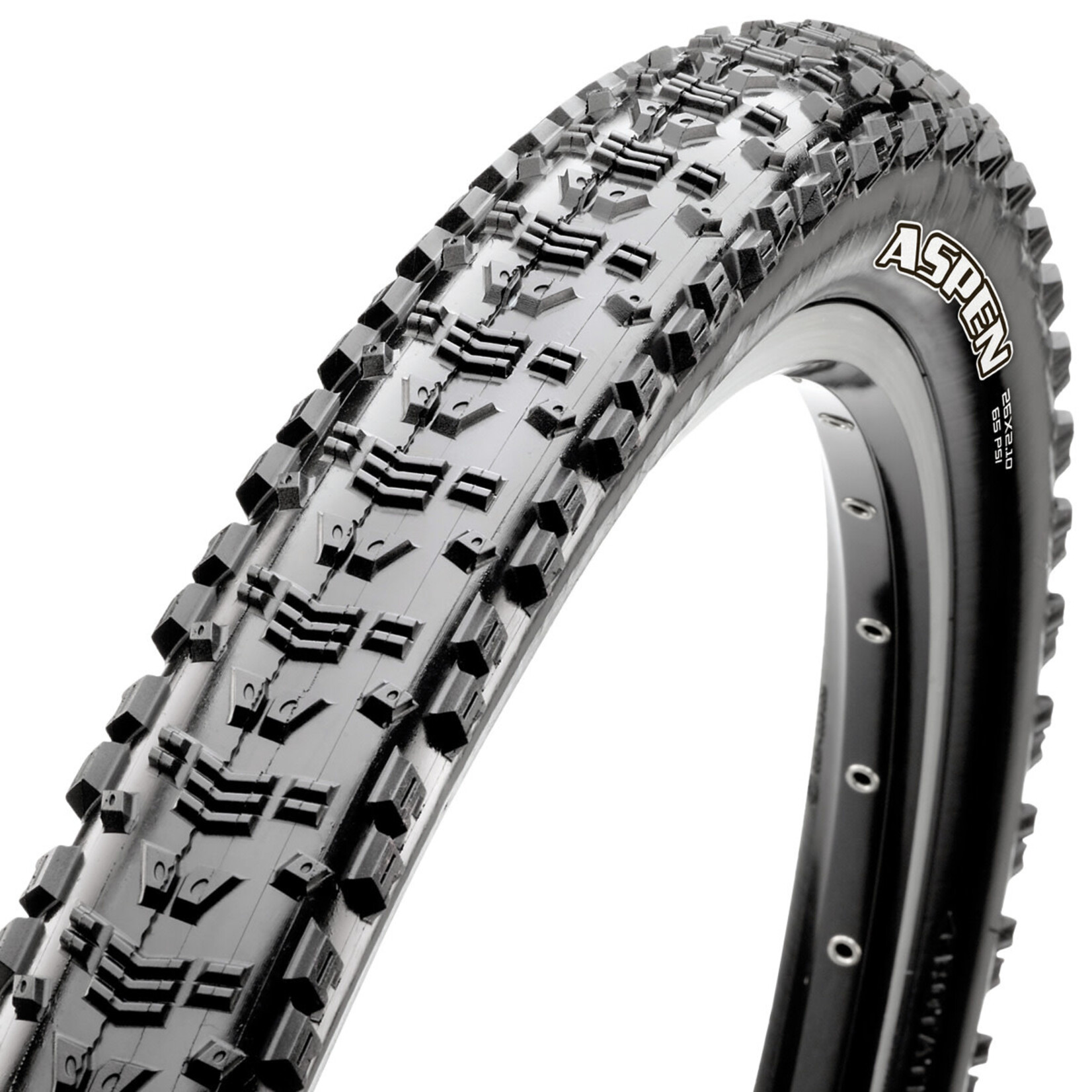 Maxxis Maxxis, Aspen, Tyre, 29''x2.40, Folding, Tubeless Ready, Dual, EXO, Wide Trail, 120TPI, Black