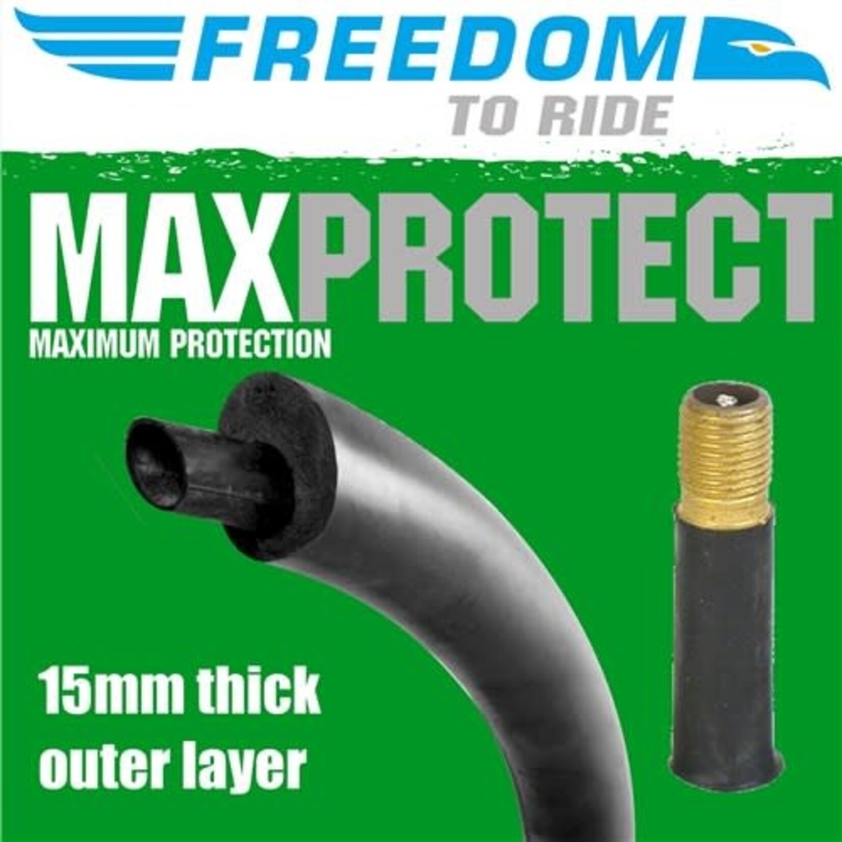 Freedom To Ride Tube - MaxProtect Schrader 24"x1.50"-1.90" 40mm