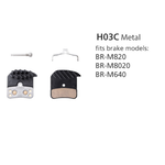 Shimano Shimano BR-M820 Metal Brake Pad & Spring H03C w/fin