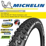 Michelin Michelin Wild Enduro Rear Tyre 27.5''x2.40, Folding, Tubeless Ready, GUM-X, GravityShield, 60TPI, Black