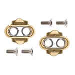 CRANK BROTHERS CRANK BROTHERS STANDARD RELEASE GOLD 15 DEG RELEASE CLEAT 6 DEG FLOAT