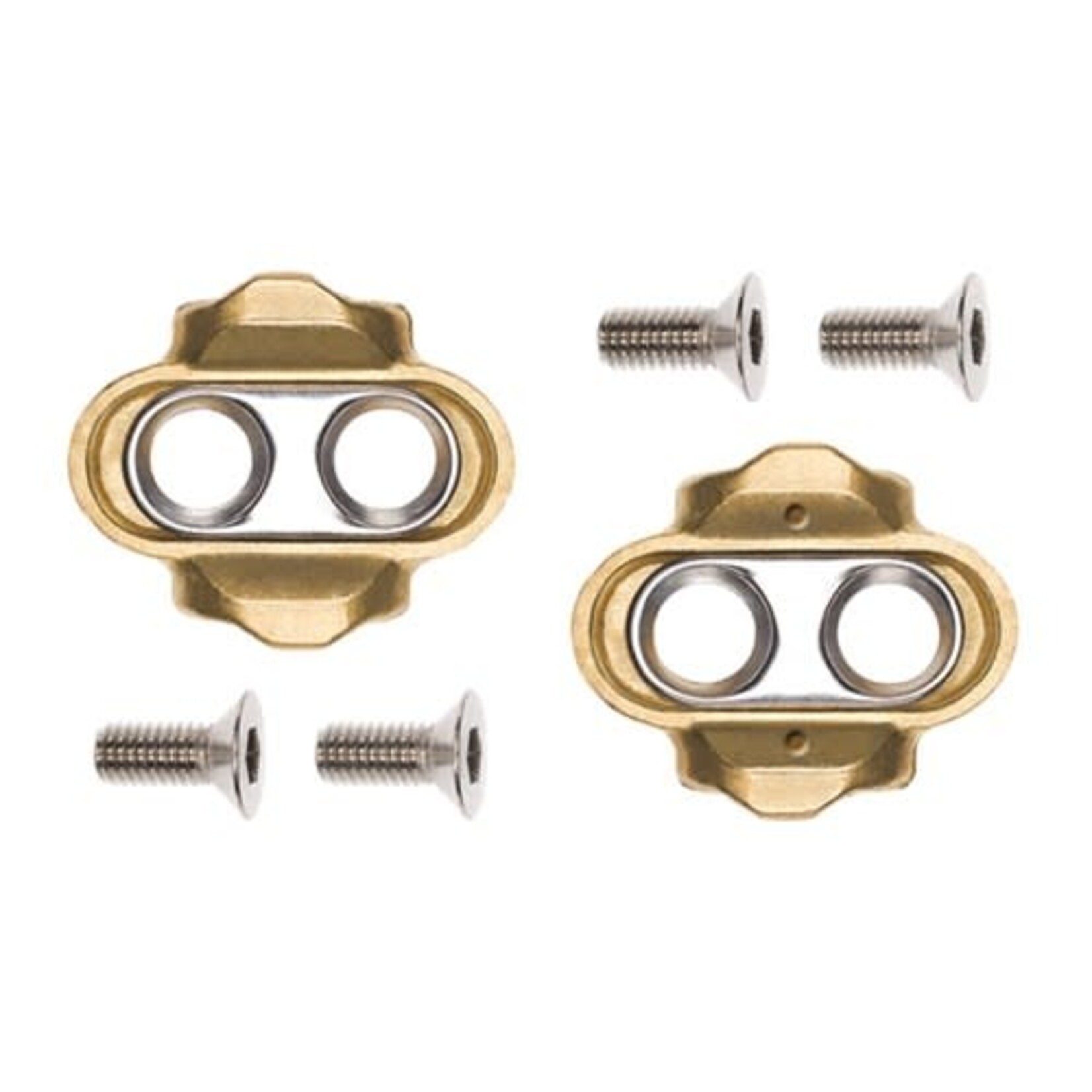 CRANK BROTHERS CRANK BROTHERS STANDARD RELEASE GOLD 15 DEG RELEASE CLEAT 6 DEG FLOAT