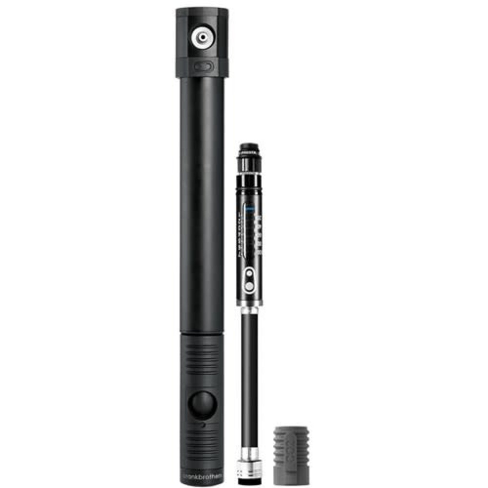 Crank Brothers CrankBrothers Klic Hand Pump - HV Gauge w/ CO2 Inflator