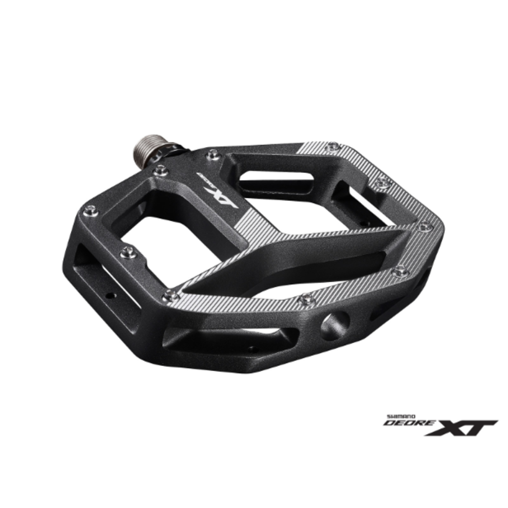 Shimano PD-M8140 Flat Platform Pedals - Deore XT Trail