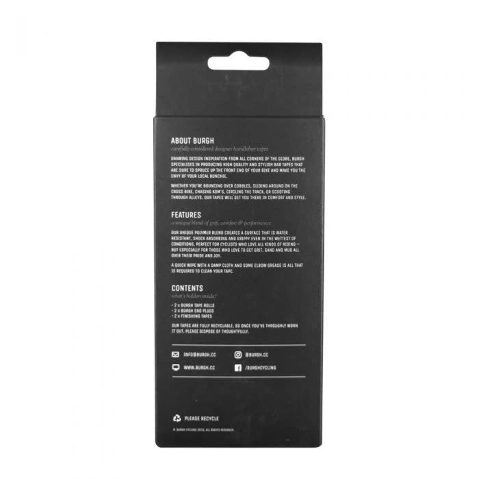 Burgh Burgh Bar Tape