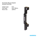 Shimano Shimano SM-MA-F220-P/PM Adapter 220mm Caliper: Post Mount: Post 203mm