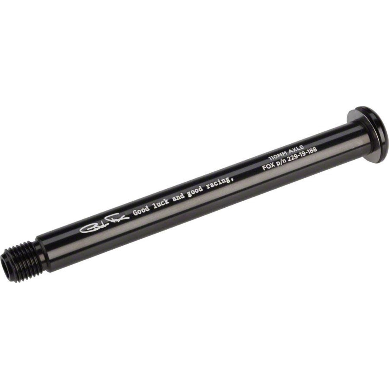Fox Fox Fork Kabolt Boost Axle Assembly: 15 X 110mm, Black Ano