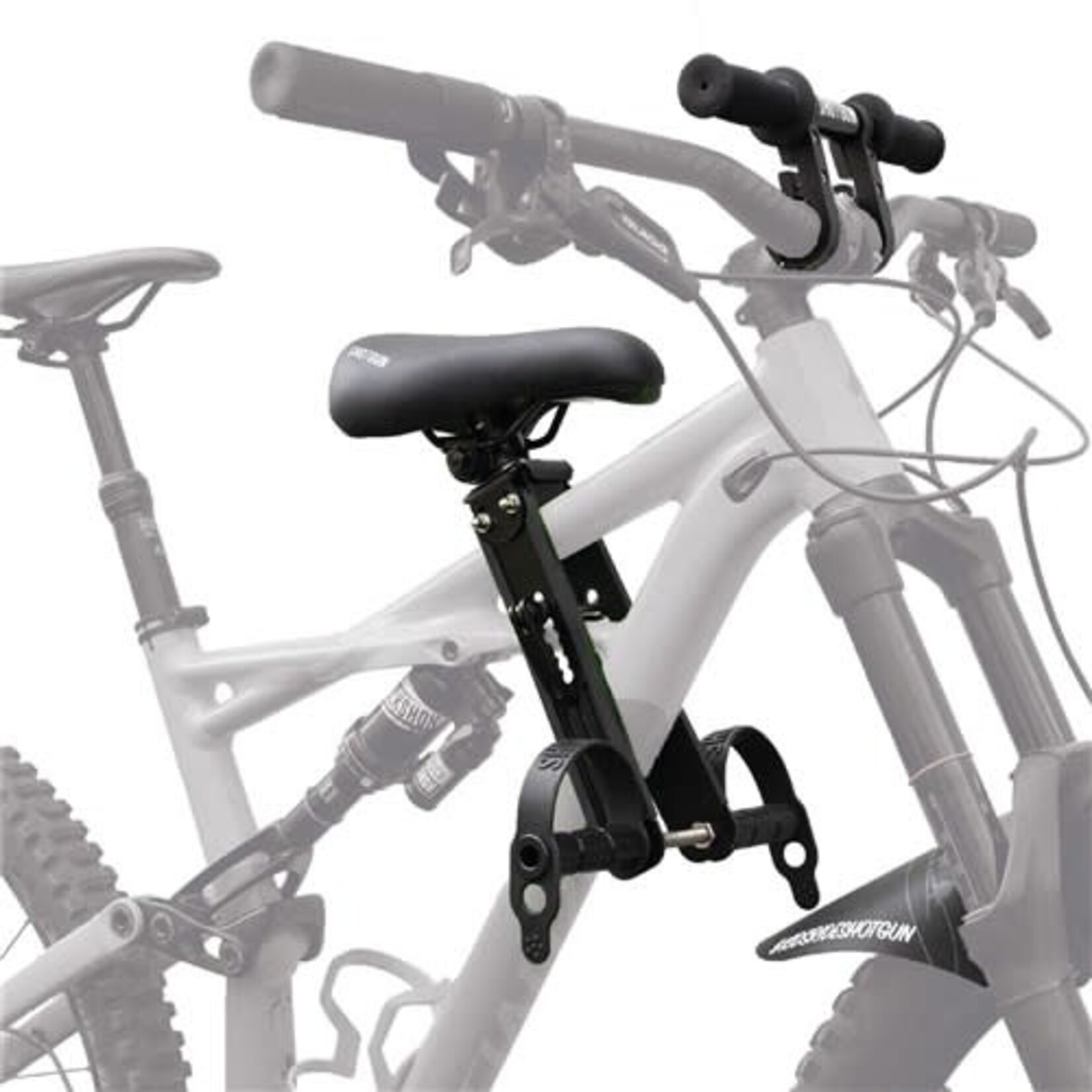 Kids Ride Shotgun KIDS RIDE SHOTGUN SEAT HANDLEBAR COMBO BLACK