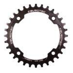 BURGTEC BURGTEC THICK-THIN STEEL 104X34T E-BIKE INSIDE FIT CHAINRING BLACK