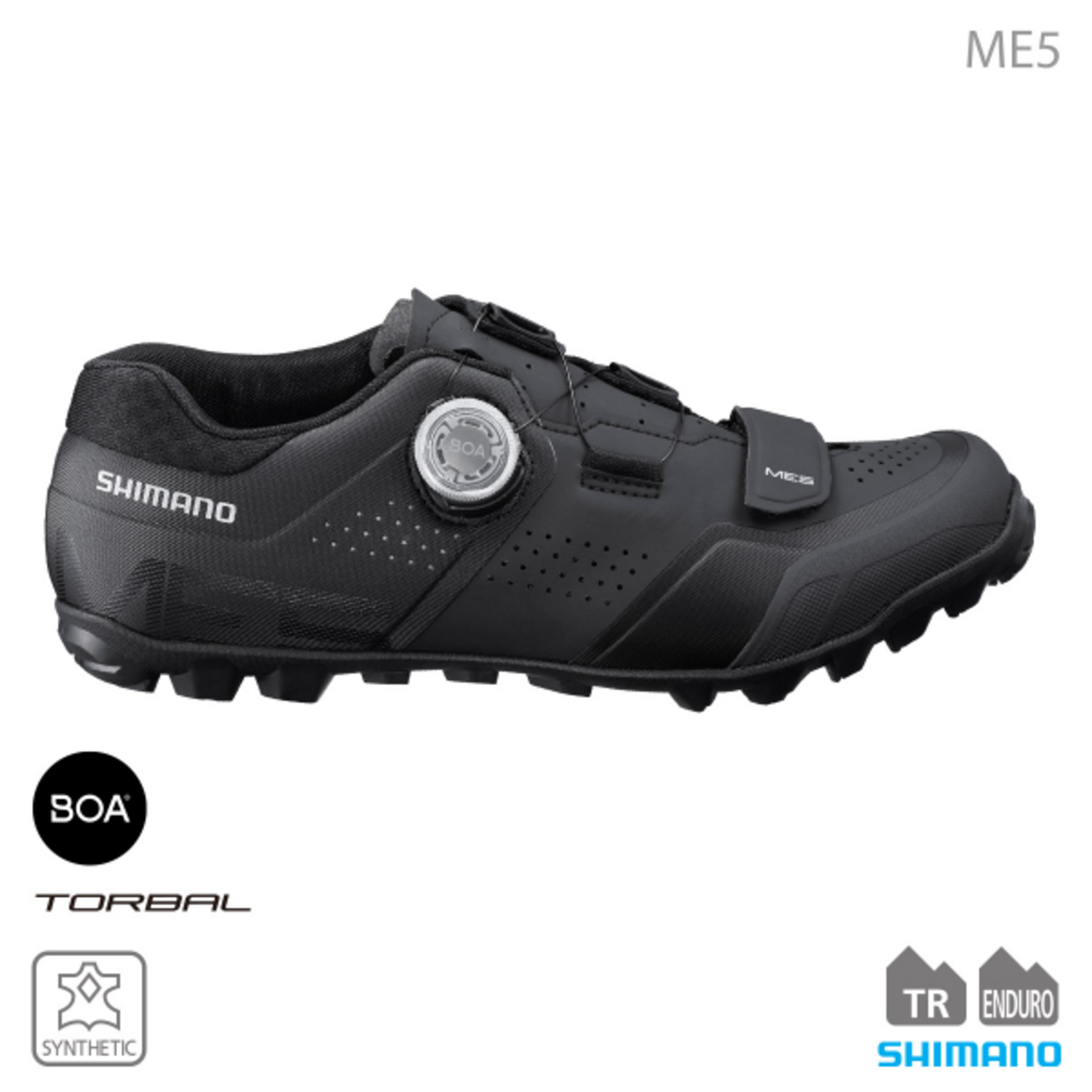 SHIMANO Shimano SH-ME502 SPD Shoes - Black
