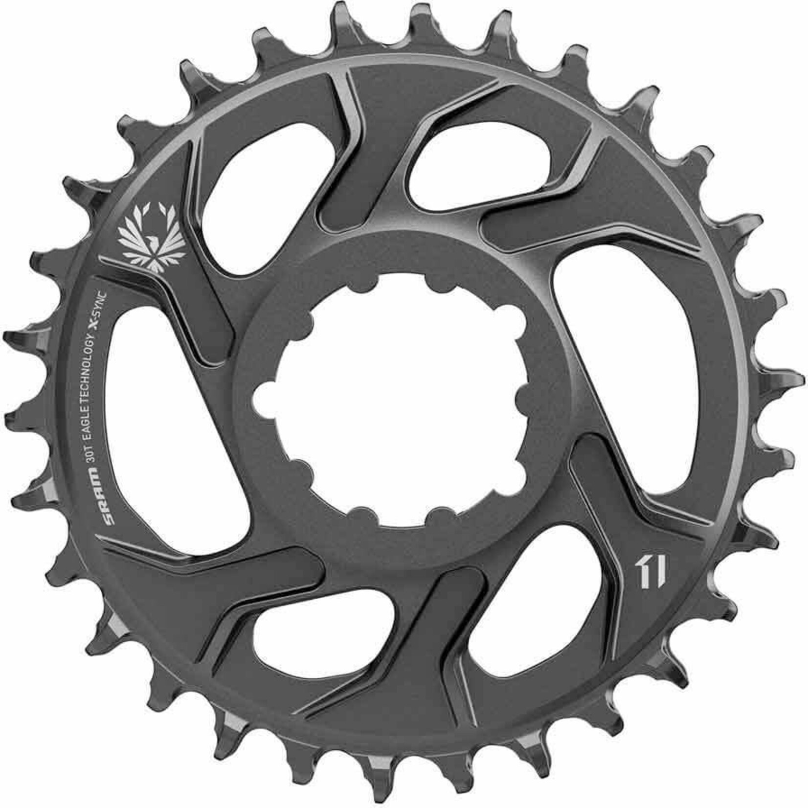 SRAM SRAM XX1 EAGLE X-SYNC 2 DMX32T 3MM OFFSET CHAINRING BLACK