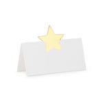 Placecard - Gold Star - 12 pc