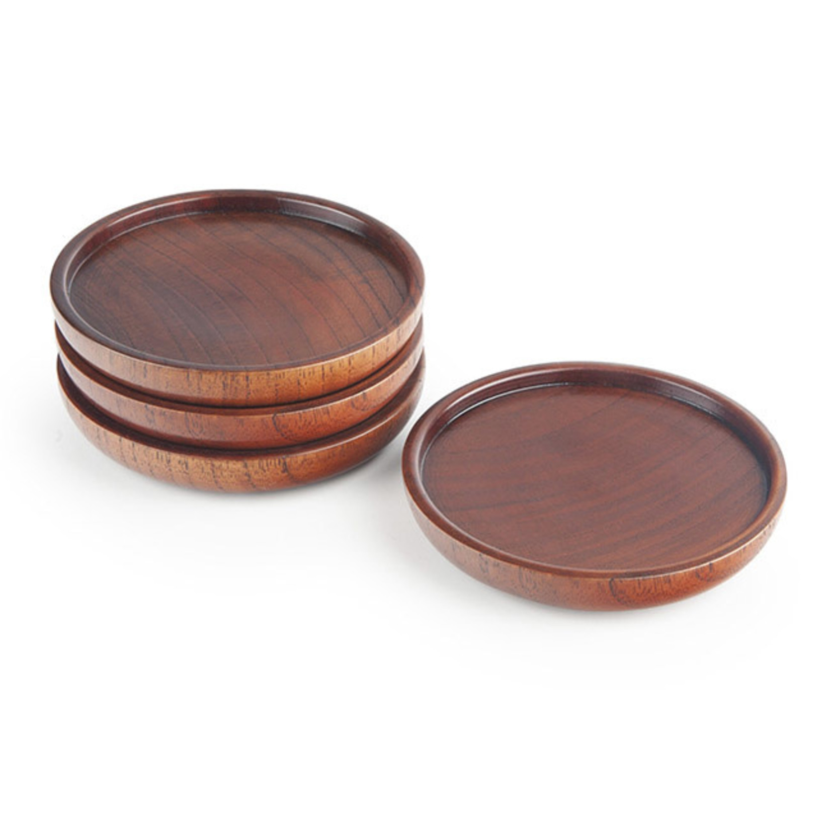 Coasters-Wood-set of 4pc