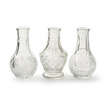 Bottle- 3 vintage designs-medium