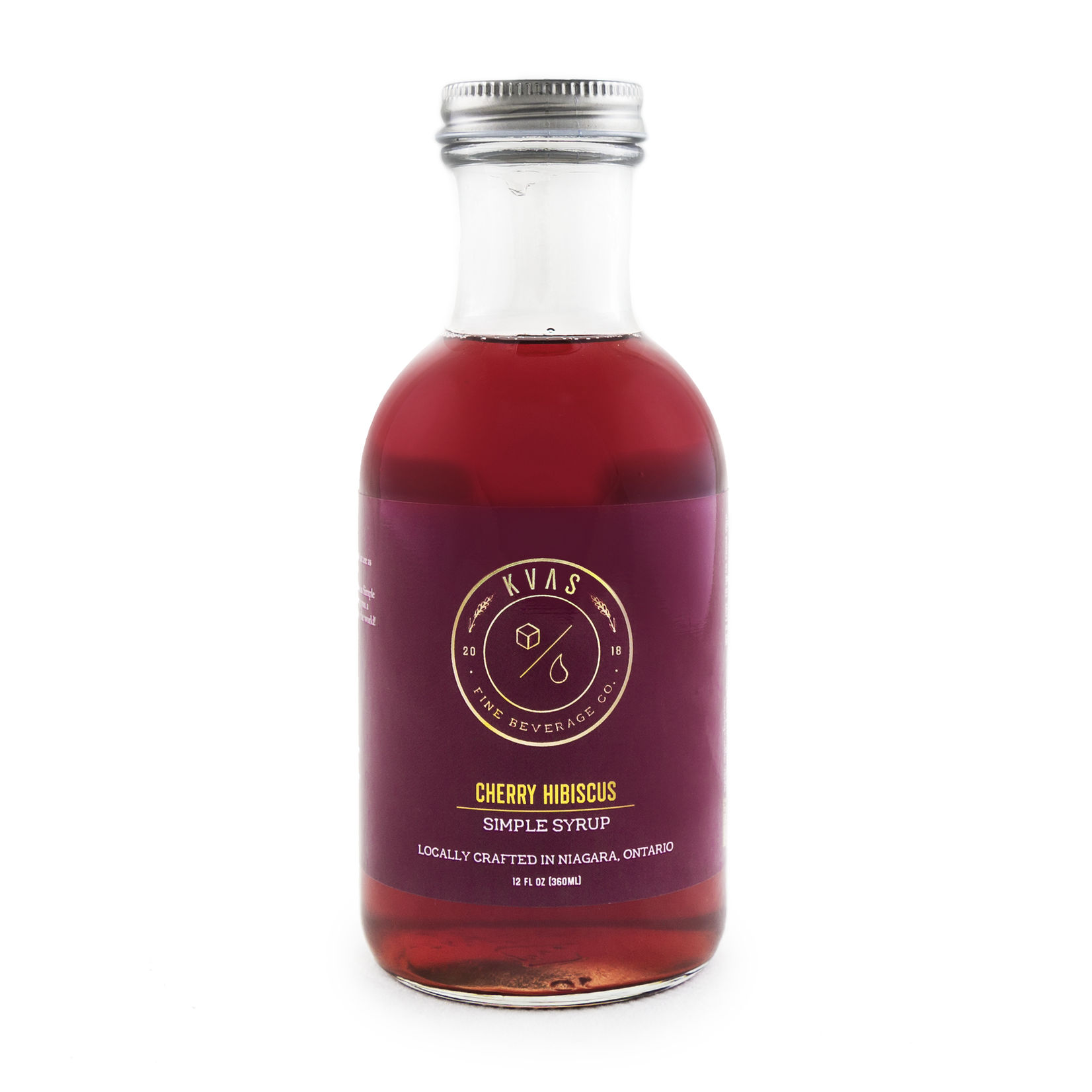 Syrup - Kvas  Cherry Hibiscus