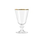 Glass- Wine-Bella Juice Glass w/Gold rim